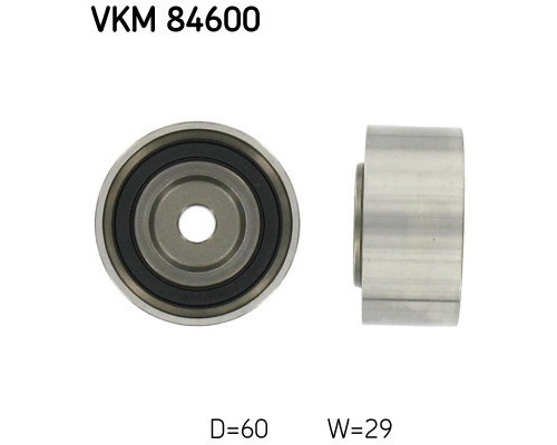 Ролик натягувача ременя SKF VKM 84600