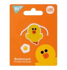 Закладки для книг Yes металева Line Friends (707833)
