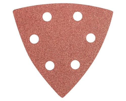 Наждачний папір Graphite на липучці, тип DELTA 93x93 мм, 5 шт. K60 (55H764)