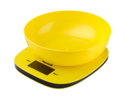 Ваги кухонні Erstech VKS-517 yellow