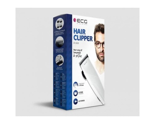 Машинка для стрижки ECG ZS 1020 White (ZS1020 White)