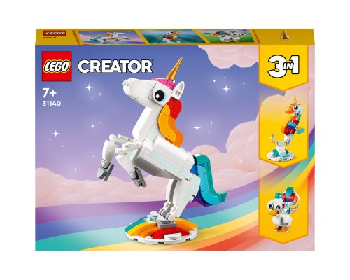 Конструктор LEGO Creator Магічний єдиноріг 145 деталей (31140)