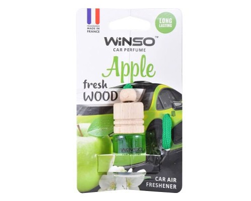 Ароматизатор для автомобіля WINSO Fresh Wood Apple 4,5мл (530660) 