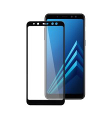 Скло захисне PowerPlant Full screen Samsung Galaxy A8 (2018), Black (GL605422)