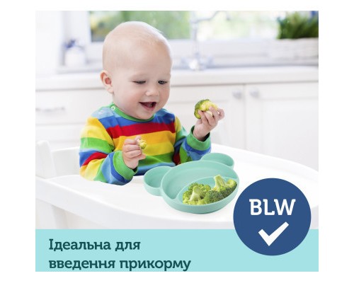 Тарілка дитяча Canpol babies Ведмедик на присосці Бірюзова (51/401_tur) Тарілка дитяча Canpol babies Ведмедик на присосці Бірюзова (51/401_tur)