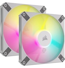Кулер до корпусу Corsair iCUE AF120 RGB Slim White Dual Fan Kit (CO-9050165-WW)