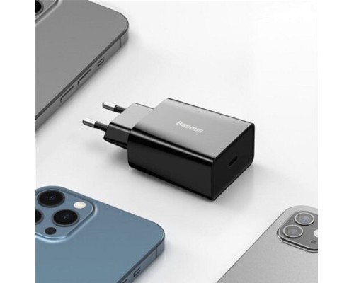 Зарядний пристрій Baseus Speed Mini Quick Charger Black (CCFS-SN01)