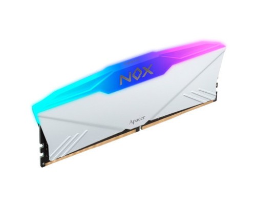 Модуль пам'яті для комп'ютера DDR4 16GB (2x8GB) 3200 MHz NOX RGB White Apacer (AH4U16G32C28YNWAA-2)
