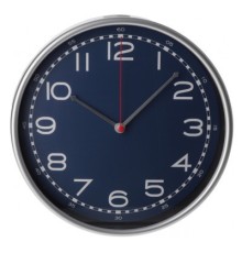 Настінний годинник Optima Speed пластиковий, темно-синій (O52112)