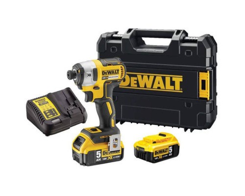 Набір електроіструментів DeWALT 2 од. 18 В XR Li-lon, вага 8.29 кг, кейс, 3 АКБ та ЗП (DCK266P3)