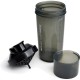 Шейкер спортивний SmartShake Slim 500ml Black (10253001)