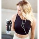 Шейкер спортивний SmartShake Slim 500ml Black (10253001)