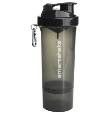 Шейкер спортивний SmartShake Slim 500ml Black (10253001)