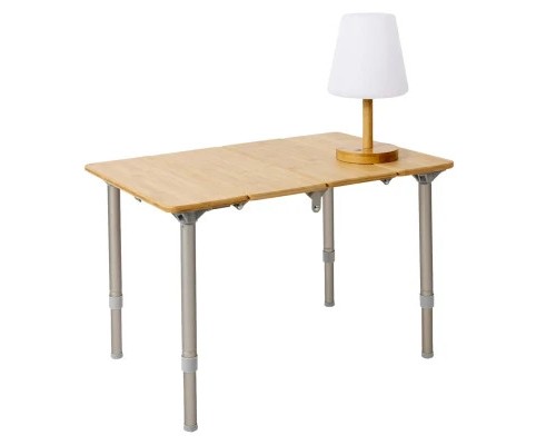 Ліхтар Bo-Camp Cambridge Rechargeable 200 Lumen Bamboo/White (5818792)