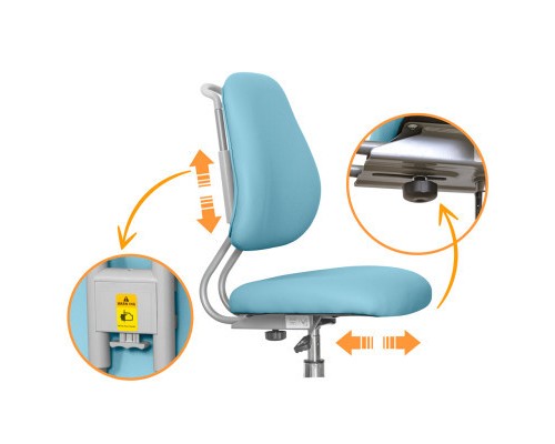 Дитяче крісло ErgoKids Mio Ergo Lite Blue (Y-507 Lite KBL)