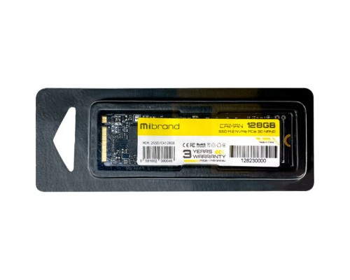 Накопичувач SSD M.2 2280 128GB Mibrand (MIM.2SSD/CA128GB)