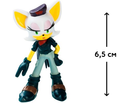 Фігурка Sonic Prime Ребел Руж 6,5 см (SON2010I)