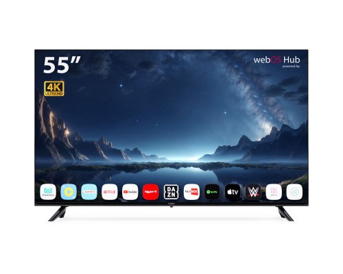 Телевізор Vinga S55UHD25QAWEB