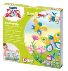 Набір для творчості Fimo Kids Метелик 4 кольори х 42 г (4007817806197)