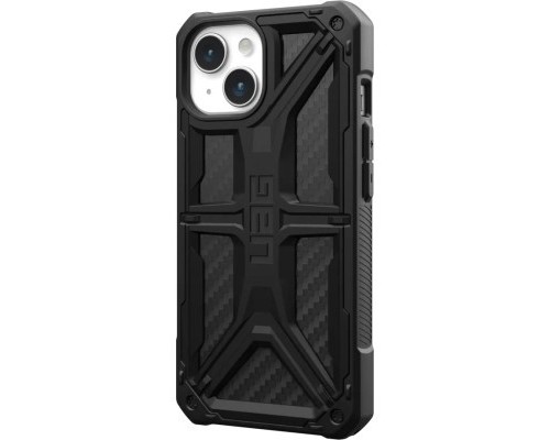 Чохол до мобільного телефона UAG Apple iPhone 15 Monarch, Carbon Fiber (114289114242)