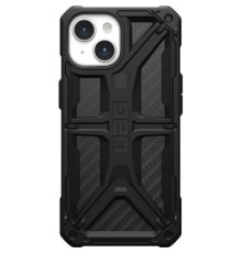 Чохол до мобільного телефона UAG Apple iPhone 15 Monarch, Carbon Fiber (114289114242)
