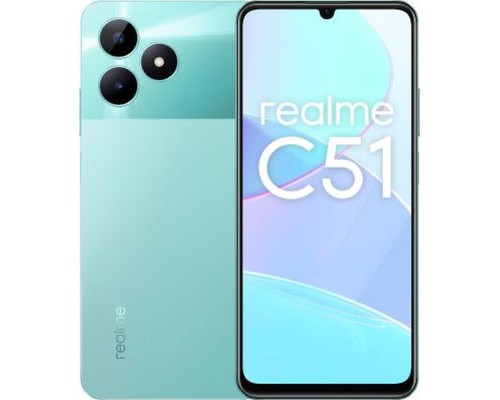 Мобільний телефон realme C51 4/128GB Mint Green