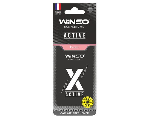 Ароматизатор для автомобіля WINSO X Active Peach (533540) 