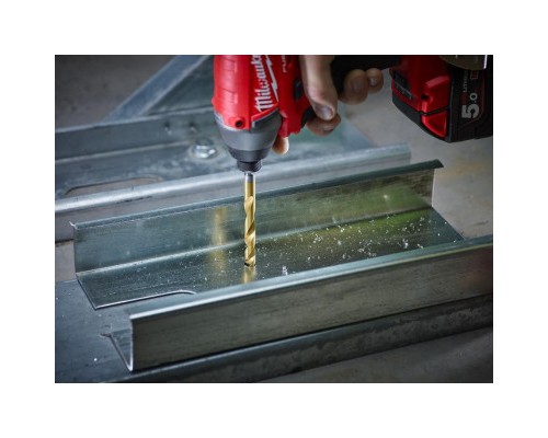 Свердло Milwaukee по металу RedHEX HSS-G TiN, 12,5мм (48894728)