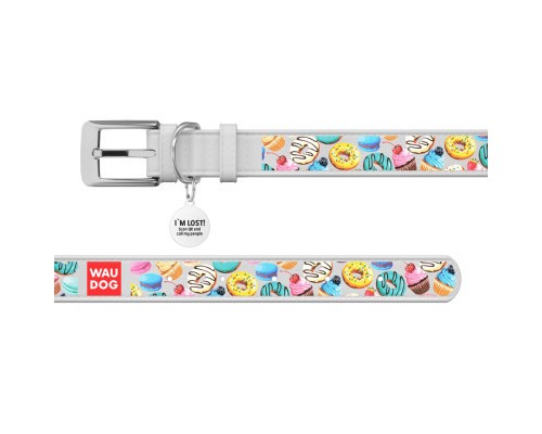 Нашийник для тварин WAUDOG Design з QR паспортом 