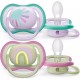 Пустушка Philips AVENT Ultra Air, 0-6 міс. 2 шт (SCF085/59)