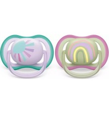 Пустушка Philips AVENT Ultra Air, 0-6 міс. 2 шт (SCF085/59)