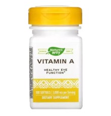Вітамін Nature's Way Вітамін А, 3000 мкг, Vitamin A, 100 желатинових капсул (NWY-40110)