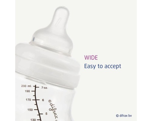 Соска Difrax S-bottle Wide, розмір L, 2 шт (678)