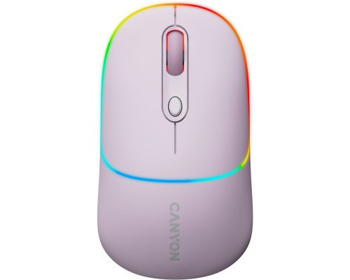 Мишка Canyon MW-22 Dual Band RGB Wireless Pearl Rose (CNS-CMSW22PR)