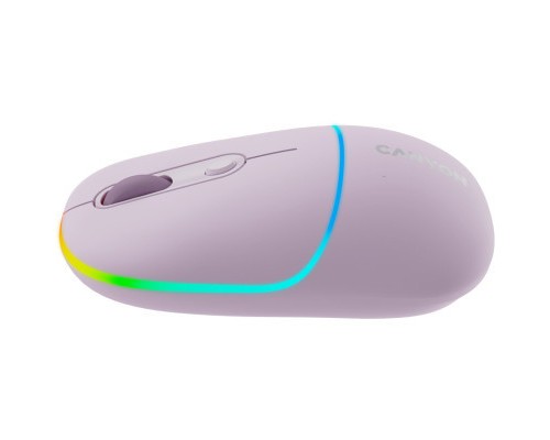 Мишка Canyon MW-22 Dual Band RGB Wireless Pearl Rose (CNS-CMSW22PR)