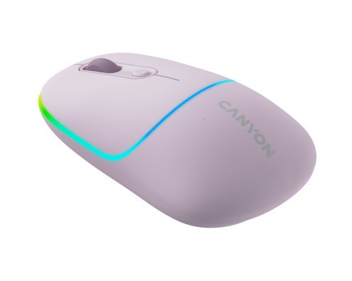 Мишка Canyon MW-22 Dual Band RGB Wireless Pearl Rose (CNS-CMSW22PR)
