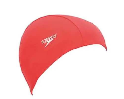 Шапка для плавання Speedo Polyester Cap червоний 8-710110001 OSFM (5514991492355)