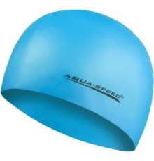 Шапка для плавання Aqua Speed Mega 100-30 світло-блакитний Уні OSF (5908217635570)