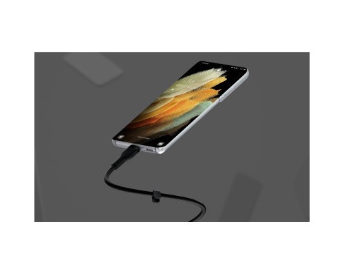 Дата кабель USB-C to USB-C 2.0m 60W Belkin (CAB009BT2MBK)