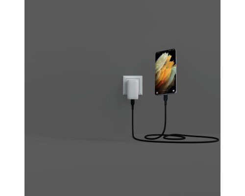Дата кабель USB-C to USB-C 2.0m 60W Belkin (CAB009BT2MBK)