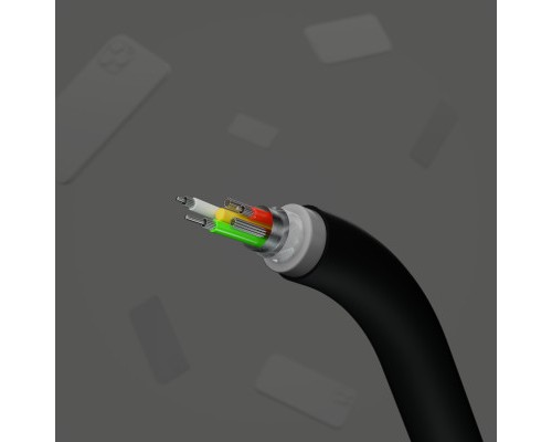 Дата кабель USB-C to USB-C 2.0m 60W Belkin (CAB009BT2MBK)