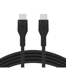 Дата кабель USB-C to USB-C 2.0m 60W Belkin (CAB009BT2MBK)