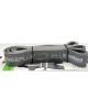 Еспандер PowerPlay -петля для фітнесу і кроссфіту Сіра (PP_4115_Grey_(23-54 kg))