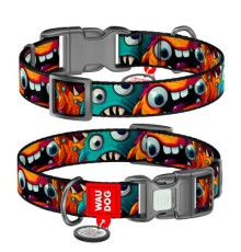 Нашийник для тварин WAUDOG Nylon з QR паспортом 