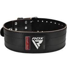 Атлетичний пояс RDX для пауерліфтингу RD1 шкіряний Black XL (WPB-RD1B-XL)