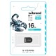 USB флеш накопичувач Wibrand 16GB Scorpio Black USB 2.0 (WI2.0/SC16M3B) 