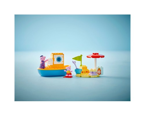 Конструктор LEGO DUPLO Peppa Pig Морська прогулянка Пеппи на човні (10432)