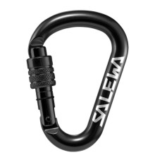 Карабін туристичний Salewa HMS Screw G2 1525 0900 Med чорний (013.003.1314)