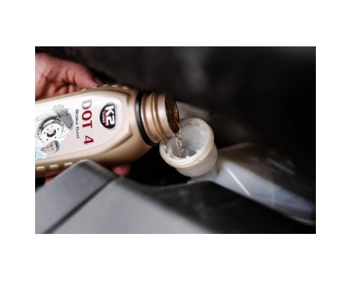 Гальмівна рідина K2 Turbo Brake Fluid DOT 4 0,25 л (T124)
