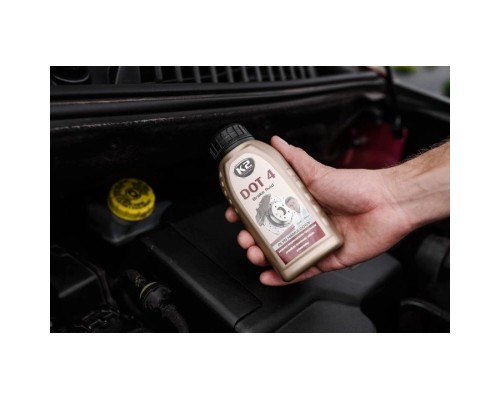 Гальмівна рідина K2 Turbo Brake Fluid DOT 4 0,25 л (T124)